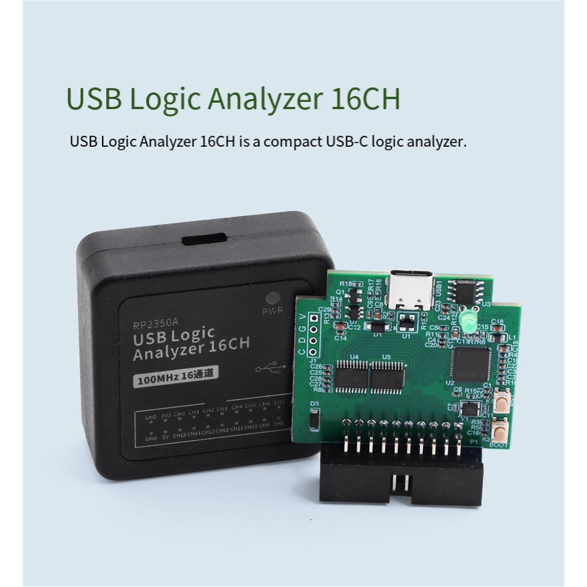 Logic Analyzer Usb - USB Logic Analyzer Logic Analyzer-module voor