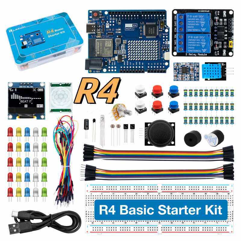 UNO R4 WiFi-compatibele ontwik - Diy Electronics Project Kit recensie en prijs