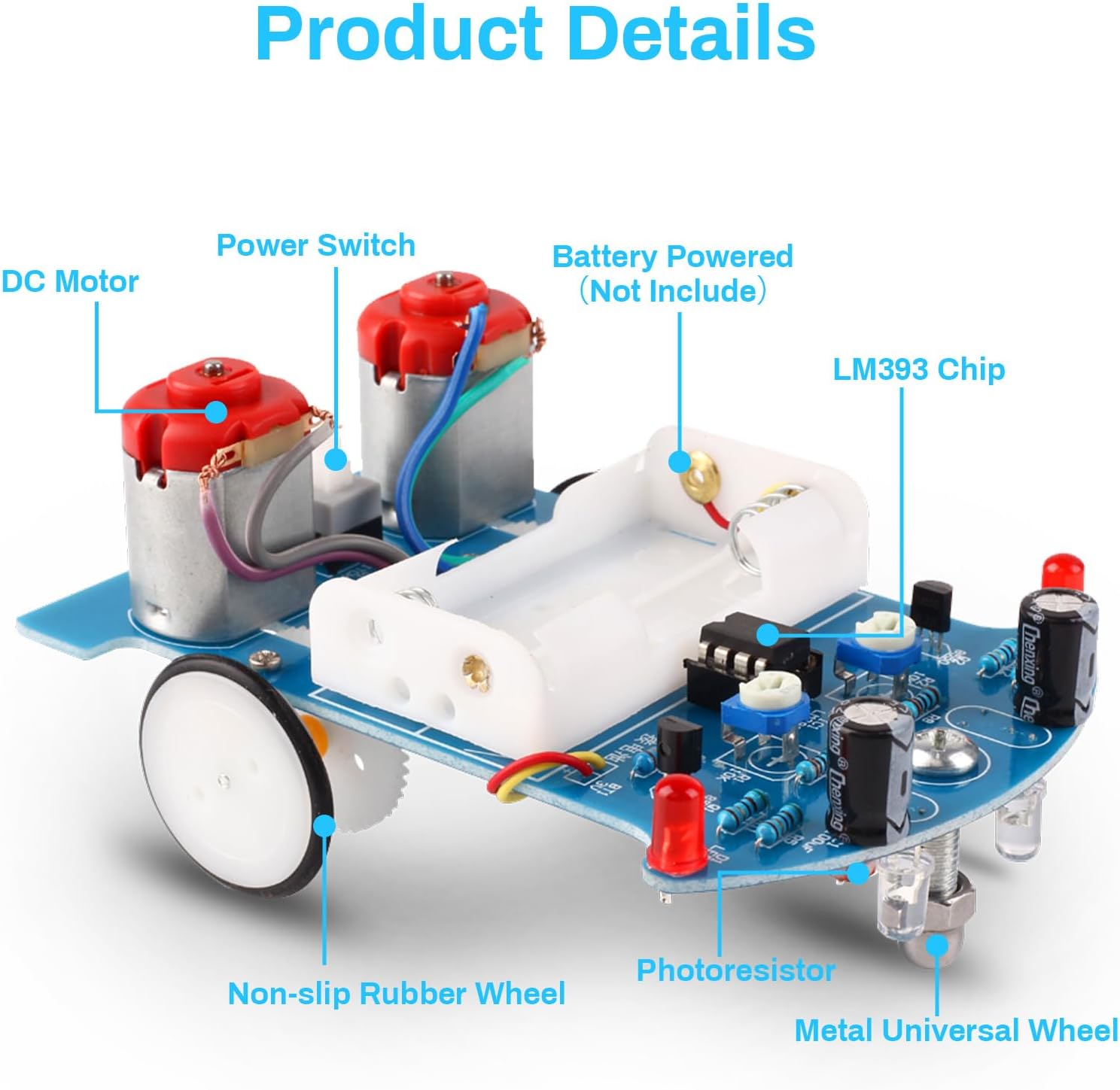 Smart Car Soldeerprojectkits D - Diy Electronics Learning Kit recensie en prijs