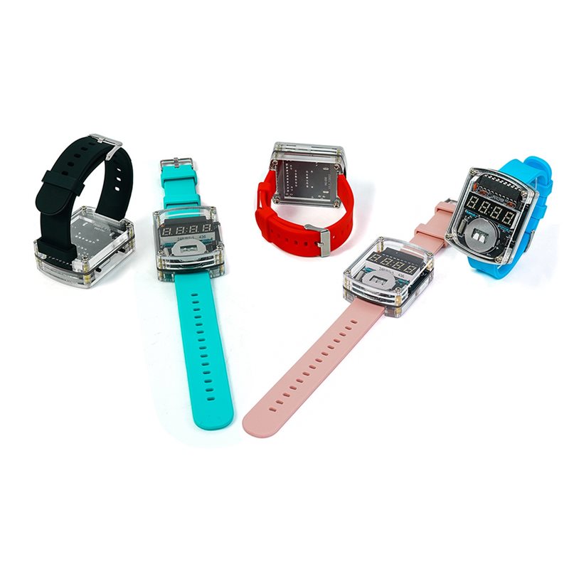 2X DIY Horloge LED Horloge Ele - Diy Electronics Project Kit recensie en prijs
