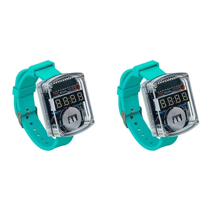 2X DIY Horloge LED Horloge Ele - Diy Electronics Project Kit recensie en prijs